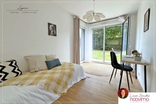 3 pièces, 65 m2 avec grand jardin privatif et stationnement 