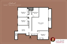 Rond-point de Rennes, T4 lumineux en dernier étage, grand bo