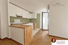 3 pièces, 65 m2 avec grand jardin privatif et stationnement 