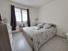 3ch et 1 bureau double garage + étang