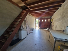 fermette 2 garages et terrain