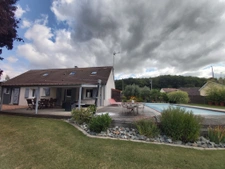  6CH, grand terrain, piscine, garages