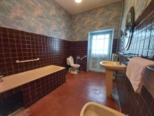 ancien, charme, grand jardin, bourg