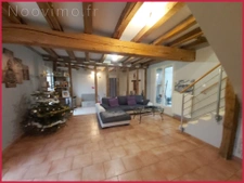  Fermette 4ch, terrain avec étang, dependance