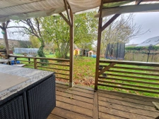 plain pied 2ch, travaux, dependance et terrain bourg