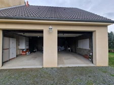 IDEAL ! 2ch plain pied lombron 1300m2 terrain double garage 