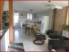 centre ville : maison restaurée 3 ch. 200 m2 de jardin garag