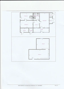 maison de 80 m2 à restaurer  terrain 2000 m2. 160 m2 de dépe