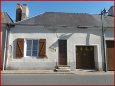 maison de bourg 1 ch. Plain-pied jardin garage