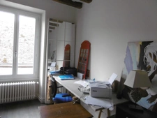 centre. maison 120 m2. 4 ch. 650 m2 de jardin avec accès riv