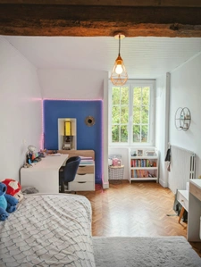 Maison de village grand jardin et garage