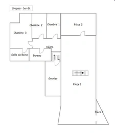 Immeuble commerce + logement à rénover et creer