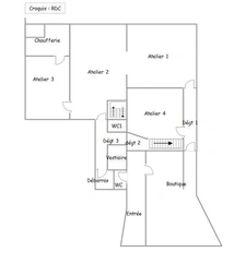 Immeuble commerce + logement à rénover et creer