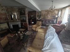 Maison de maître, centre de Brulon