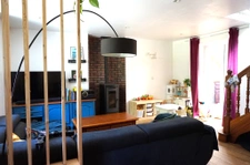 Maison de bourg en pierres,  85m2,3 chambres , 