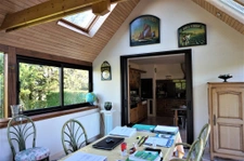 Maison traditionnelle, 3 chambres, jardin de 2450 m2 