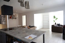 Contemporaine de plain pied 105m2, 3 chambres, terrain de  6