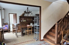 Maison de bourg, 130m2, à rénover. 