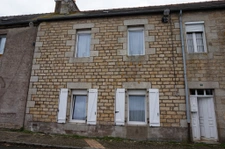 Maison de bourg en pierre, 2 chambres, 76m2