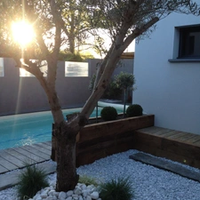 Maison Contemporaine Piscine au calme