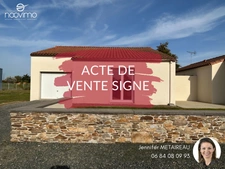 Maison 2 chambres + garage sur parcelle de 816 m2