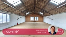 Bâtiment professionnel 372 m2   Atelier, stockage et bureaux