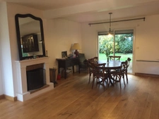 maison contemporaine avec extension bois