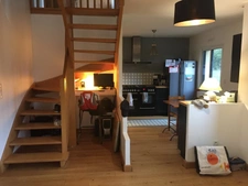 maison contemporaine avec extension bois