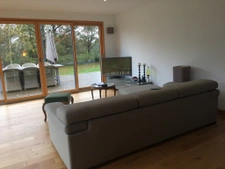 maison contemporaine avec extension bois