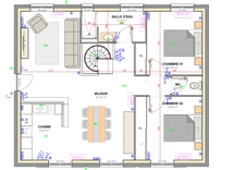 Maison en location pour petite famille à Savigné-L'Évêque