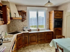 Charmante maison de plain-pied à la campagne avec grand terr