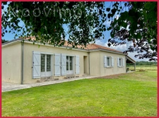 Belle maison de plain-pied sur grand terrain