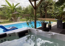 Maison Coup de Coeur 4 chambres avec piscine et spa