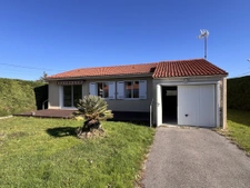 Maison de plain-pied 2 chambres, garage 