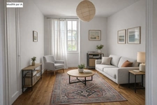 Nantes La Perverie, maison avec un garage et jardin.