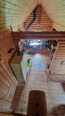 Chalet finlandais en bois massif   125 m2   Campagne de Tass