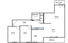 80 m² parfaitement pensés pour votre confort