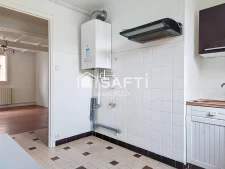 Appartement T3 lumineux et traversant en RDC