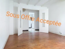 Appartement T3 lumineux et traversant en RDC