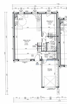 MAISON 106 M2 AU SOL SAINT-GILDAS-DES-BOIS / PROXIMITE CENTR