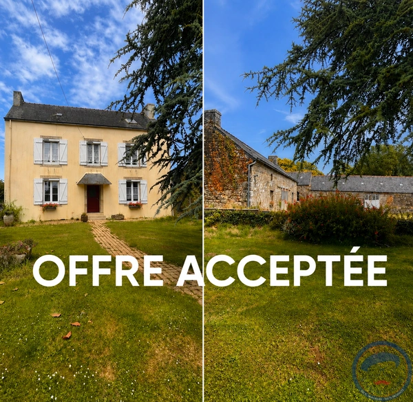 Corps de ferme maison + dépendances en pierre  Quimper