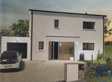 Belle maison  contemporaine neuve 3 chambres - jardin - Plon