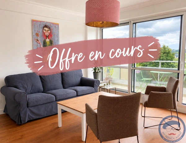 Bel appartement 63 m2 deux chambres avec parking Quimper Nor