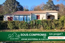 Charmante Villa de Plain-Pied avec Terrain Piscinable et Gar