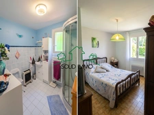 Charmante villa de plain-pied avec jardin verdoyant et doubl