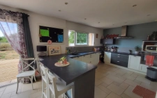 Maison de plain-pied 3 chambres   Vue campagne   La Tourland