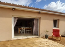 Maison de plain-pied 3 chambres   Vue campagne   La Tourland