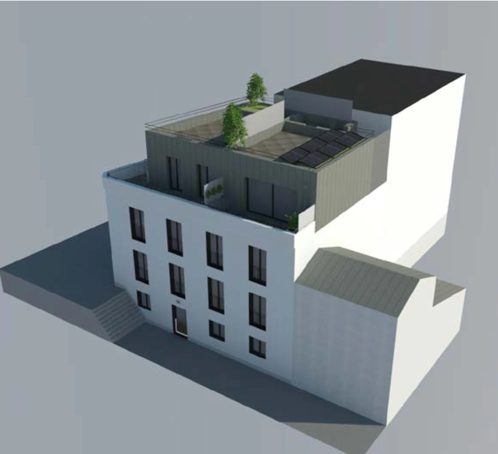 Terrain à batir de 150 m2 pour contruction immeuble  Paris 20e 2