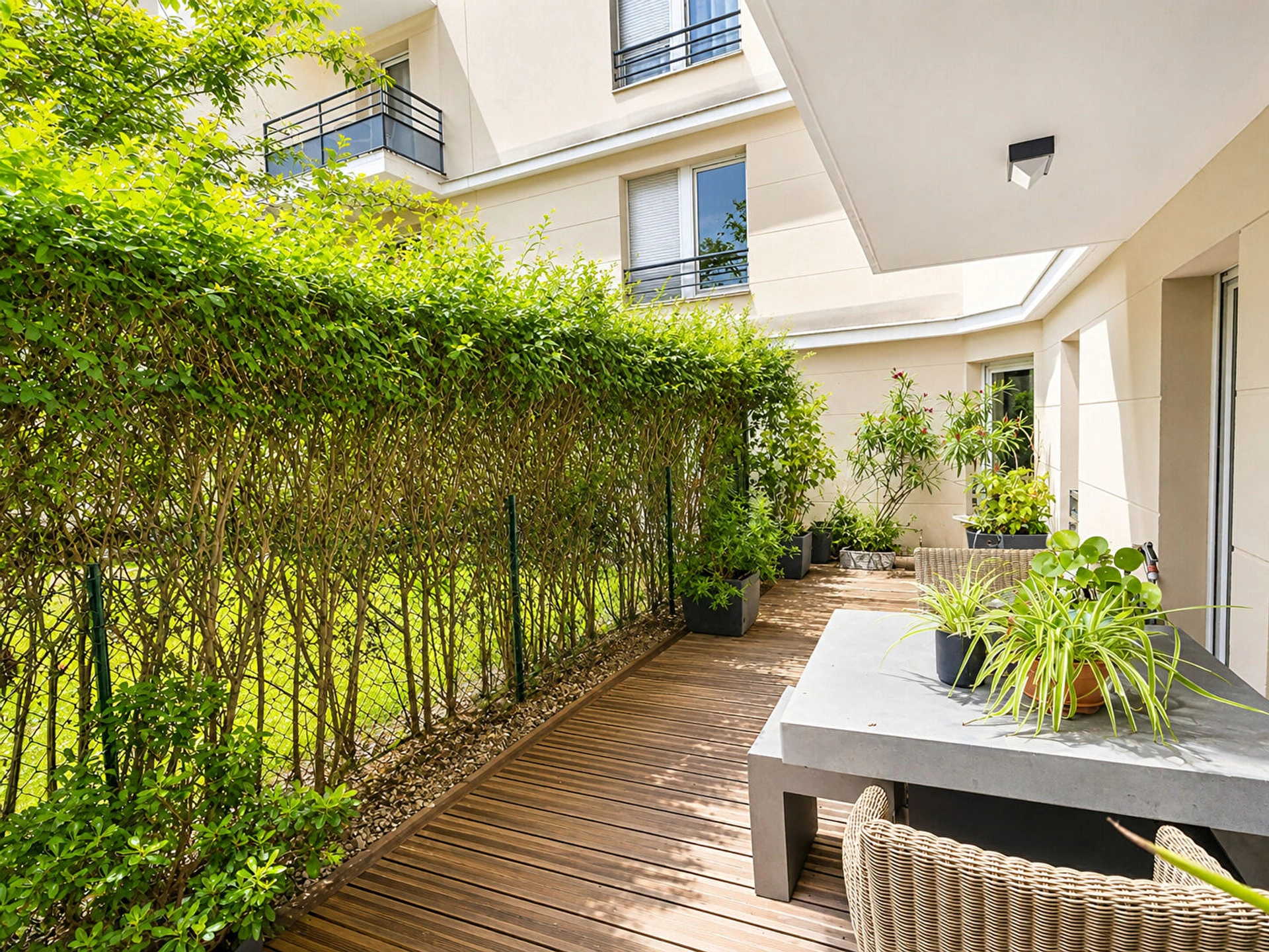 IMMEUBLE RÉCENT - REZ DE JARDIN AVEC TERRASSE 25 M2 6
