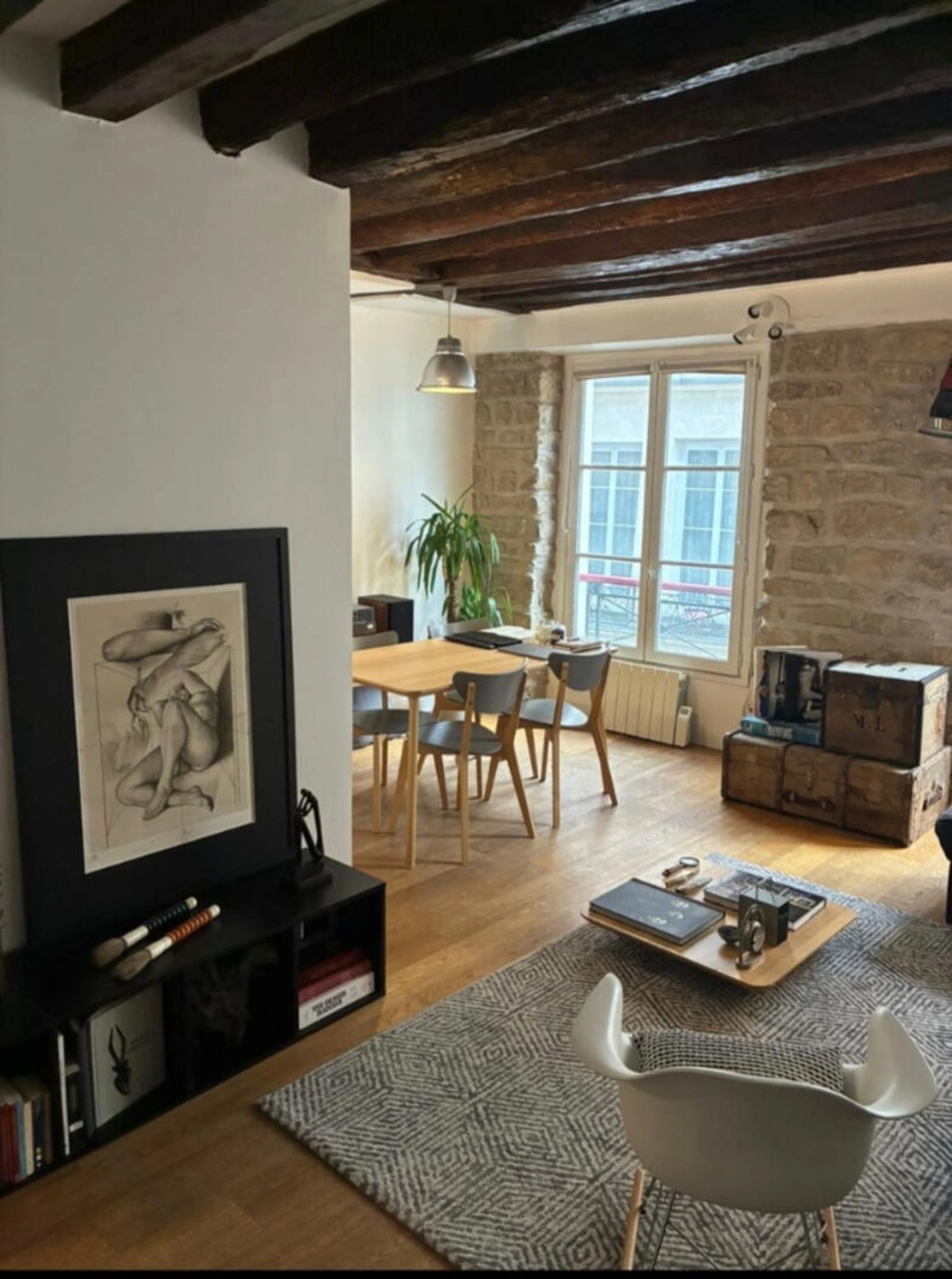 Appartement Paris 2 pièce(s) 43 m2 1